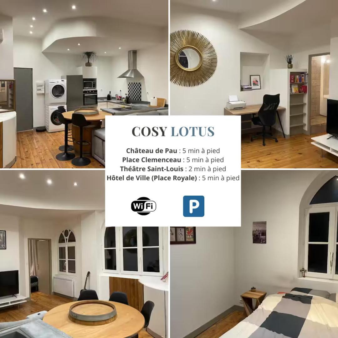 Cosy Lotus 1Ch - Place Verdun & Parking Pau Dış mekan fotoğraf